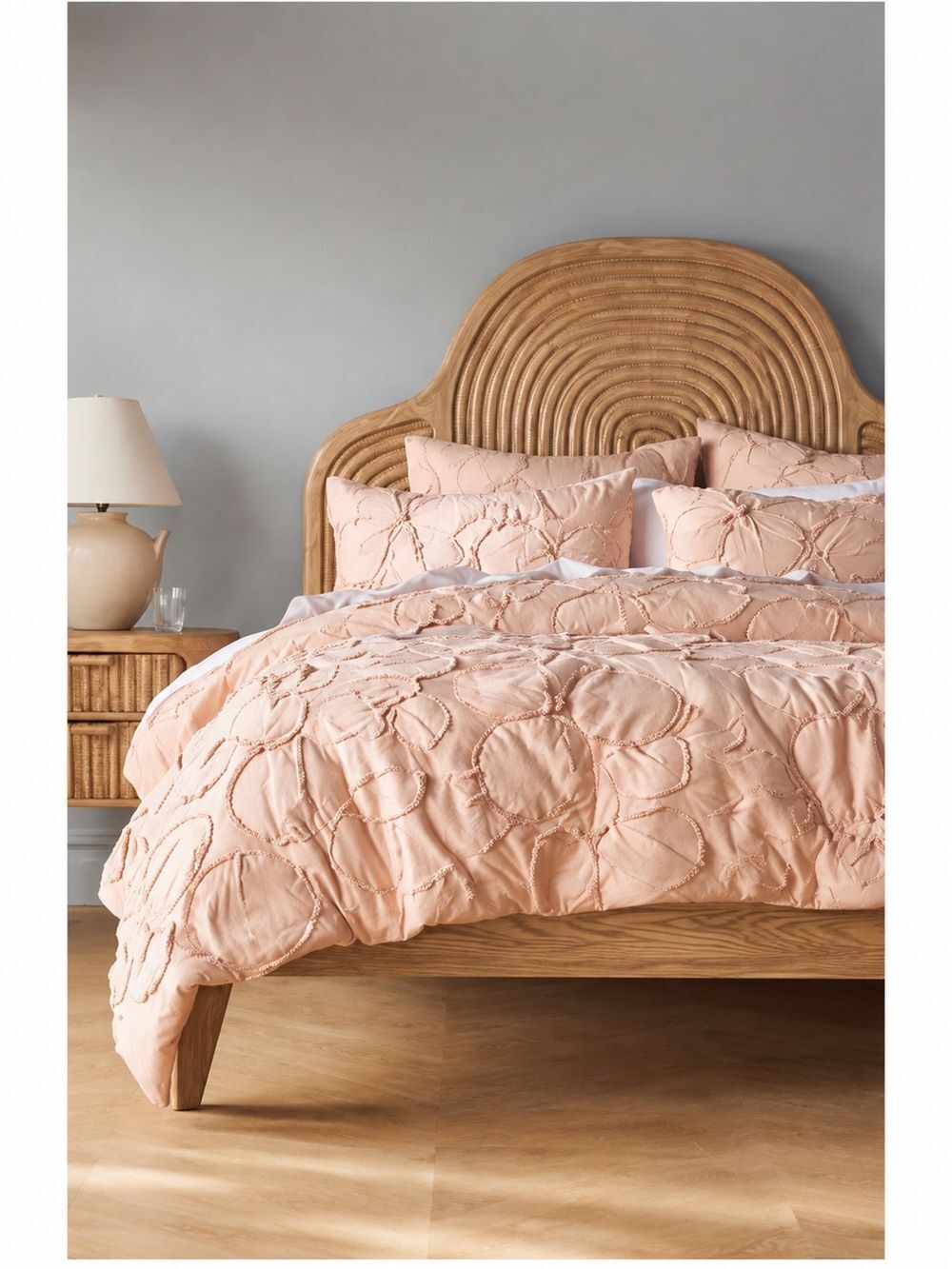 Alyssa Jersey Quilt Size King By Anthropologie Color: Blush